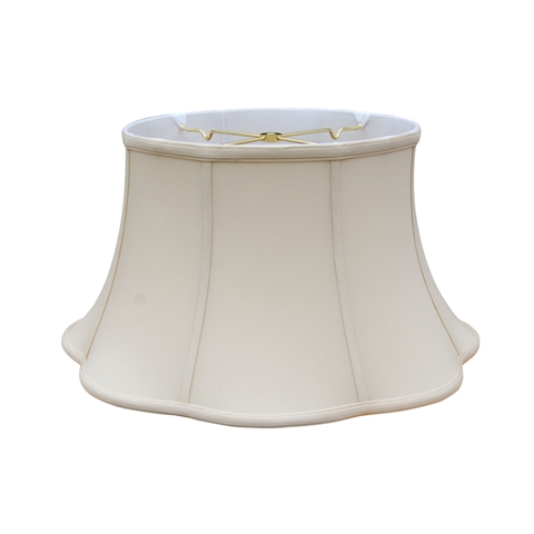 Out Scallop floor lamp shade --EBSC--Sand