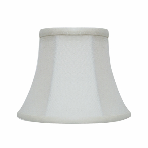 Modified Bell--Candelabra Clip--BA/C--Off White