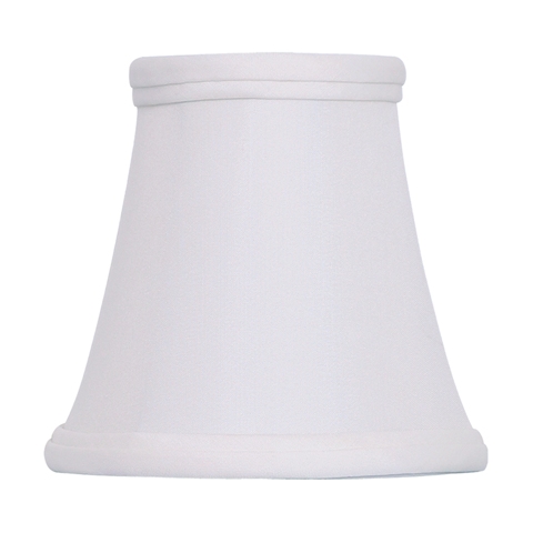 Regular Bell -Candelabra Clip(No hug)--B/C-- White