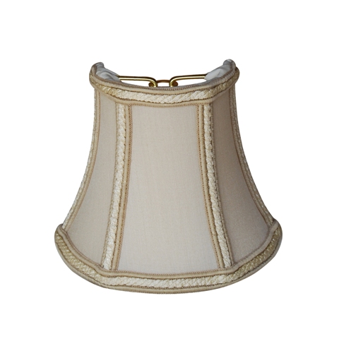 Half Bell Sconce--Candelabra Clip--BH/C--Sand