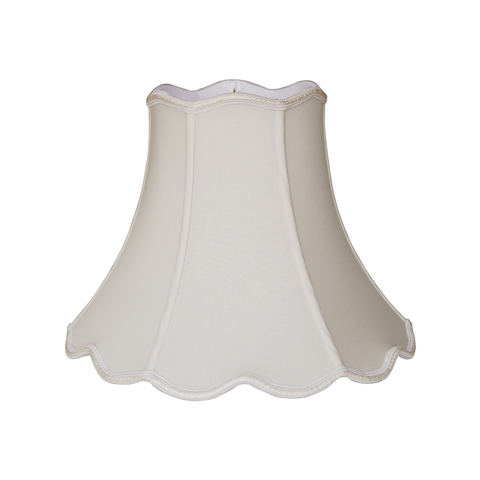 Scallop Top & Bottom Bell--BSS--Egg Shell