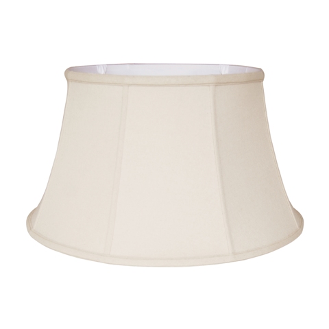 Junior Floor Lamp Shade--EB--Off White - Click Image to Close