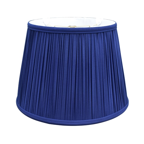 European Empire Hand Free Pleat--EC/ERP--Anna Rayon--Navy Blue