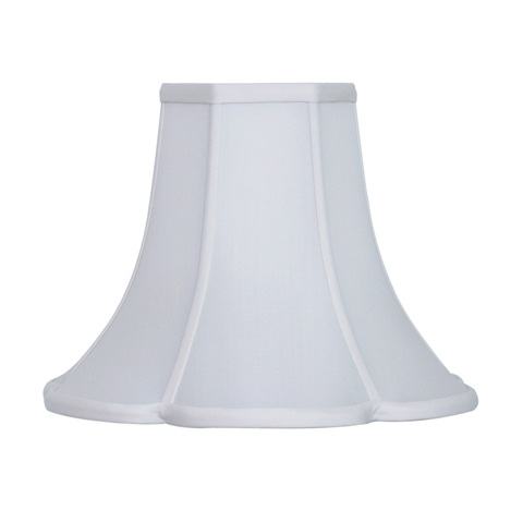Hex Top Scalloped Bottom Bell--HBS--Oyster