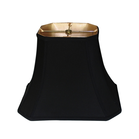 Cut Corner Rectangle Bell--L--Black