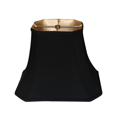 Cut Corner Rectangle Bell--L--Black - Click Image to Close