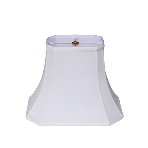 Cut Corner Rectangle Bell--L--White - Click Image to Close