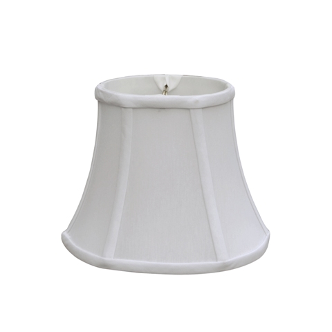 Olive Bell Oval --Candelabra clip--OB/C--Off White