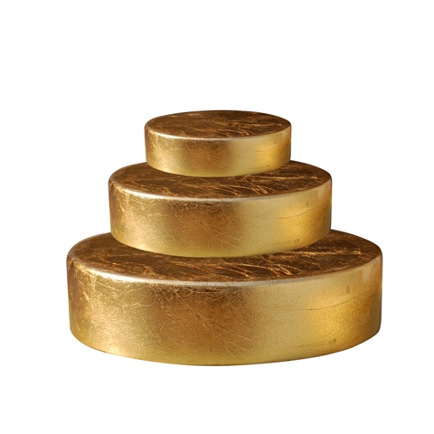 RBRD--ROUND GOLD LEAF BASE