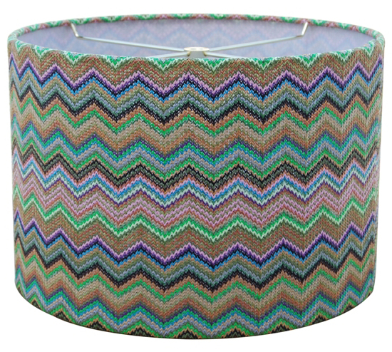 Drum Zigzag Shade--YDE--Turquoise