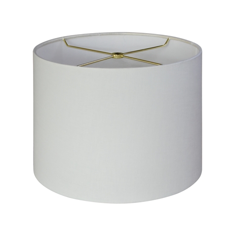 Retro Drum Hard Back--YED--White
