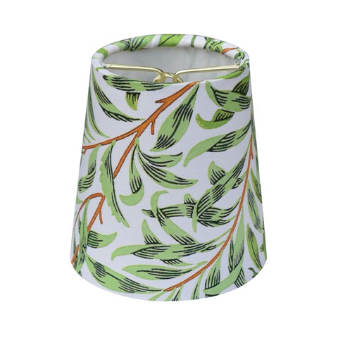 Deep Empire Hand Rolled Edge -YEH--Willow Leaves