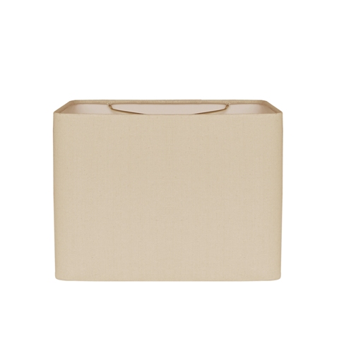 Retro Rectangle Hand Rolled Edge --YLG---Beige - Click Image to Close